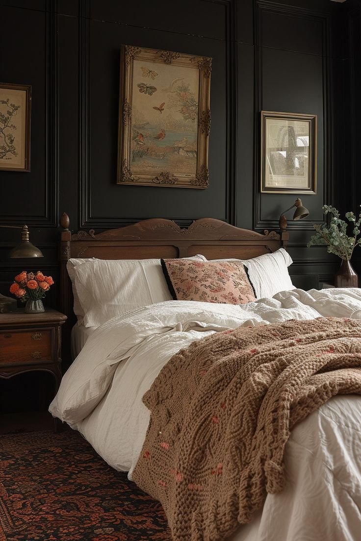 Cozy Moody Cottage Bedroom Hacks Soft Ambient Lighting