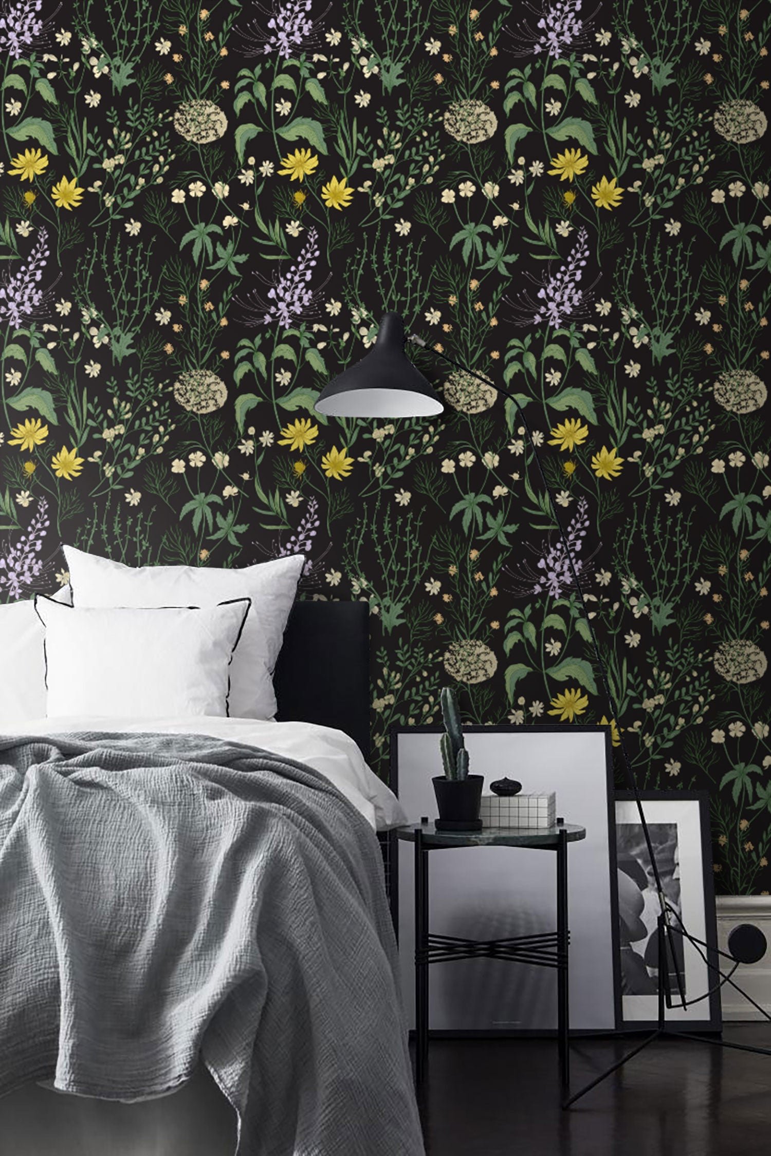 Dramatic Moody Bedroom Wallpaper Designs Enchanting Landscape