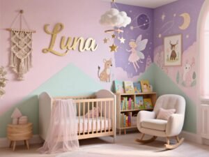 Baby Girl Nursery Room