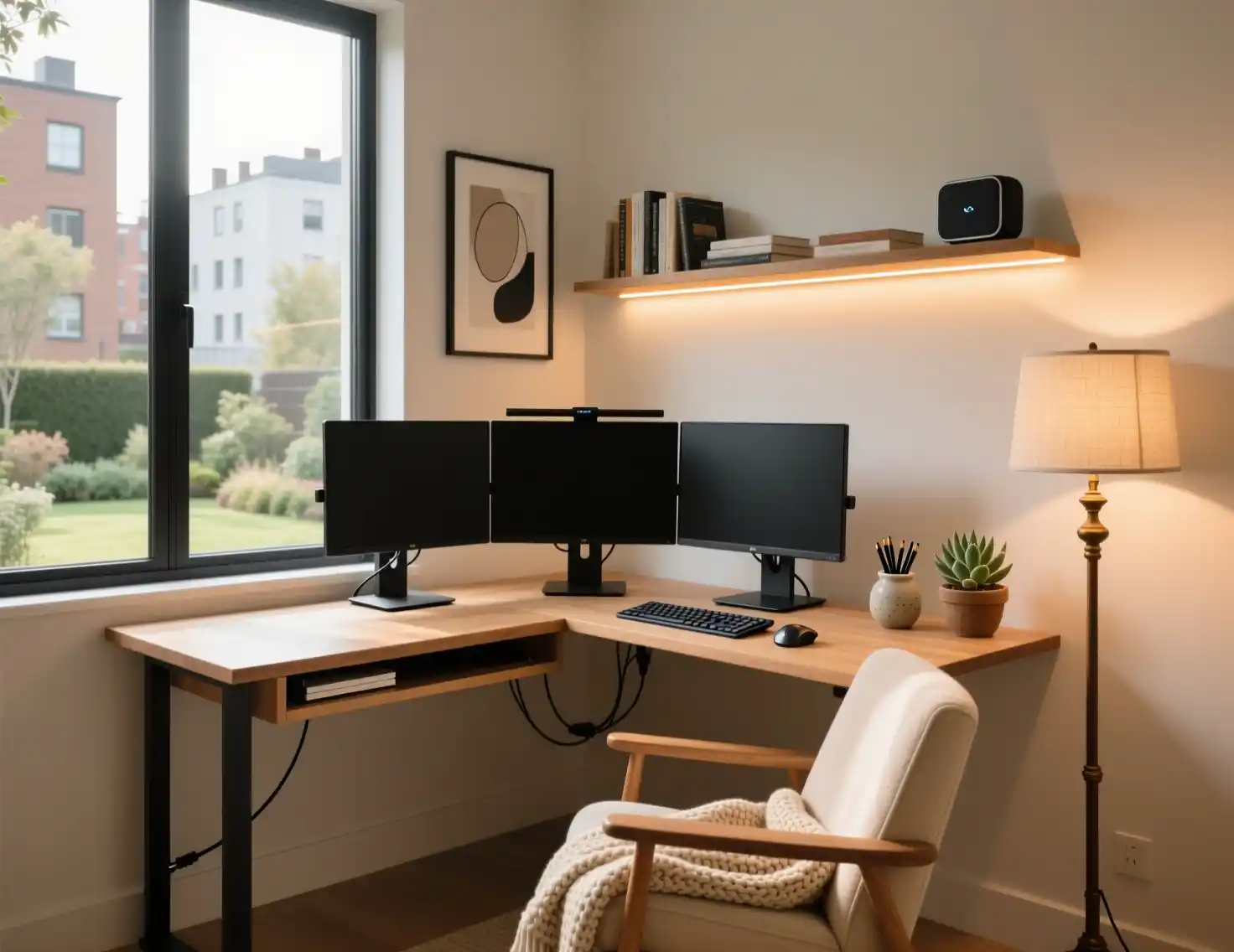 Home Office Corner Desk