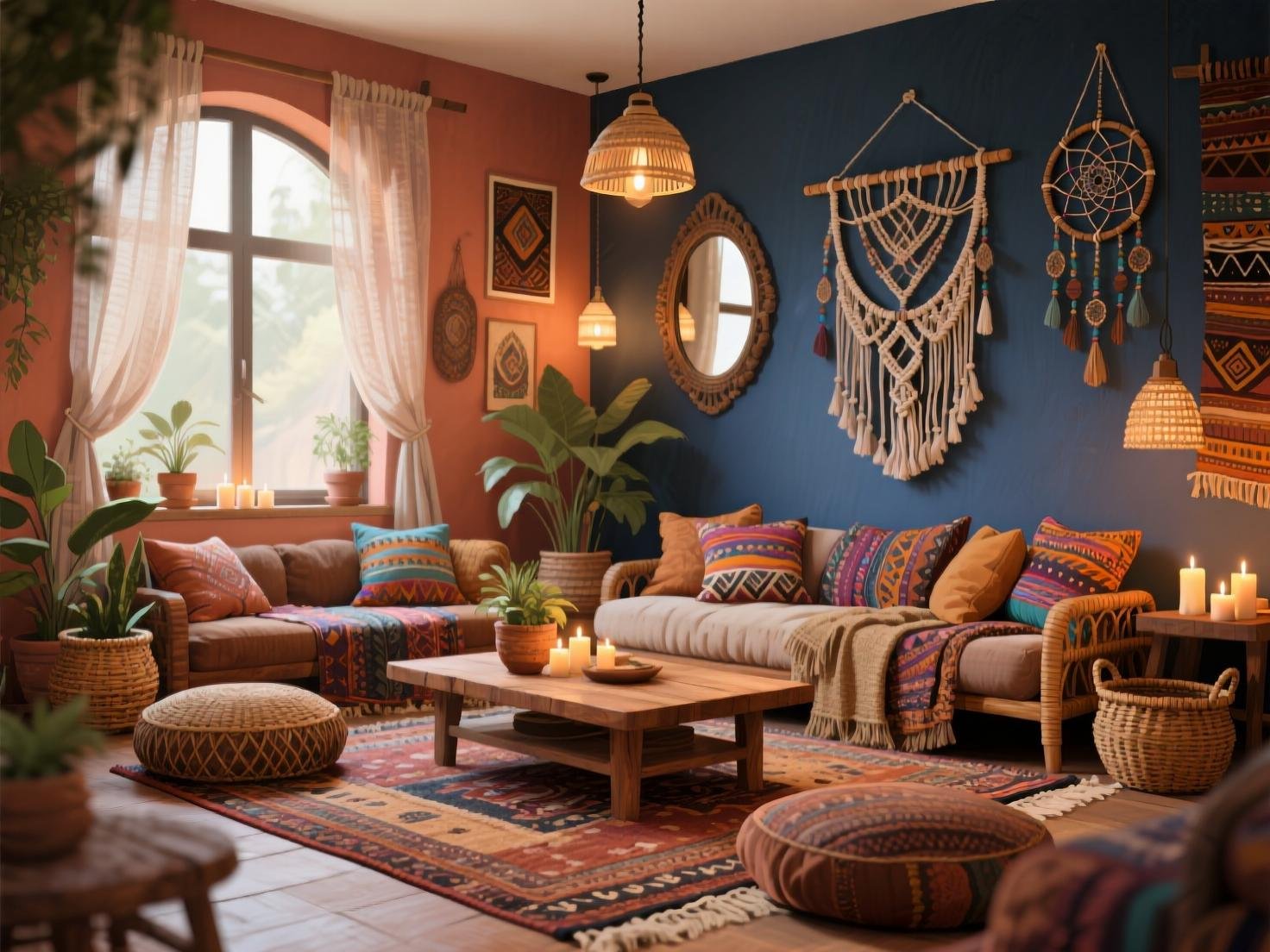 Boho Lounge Room Ideas