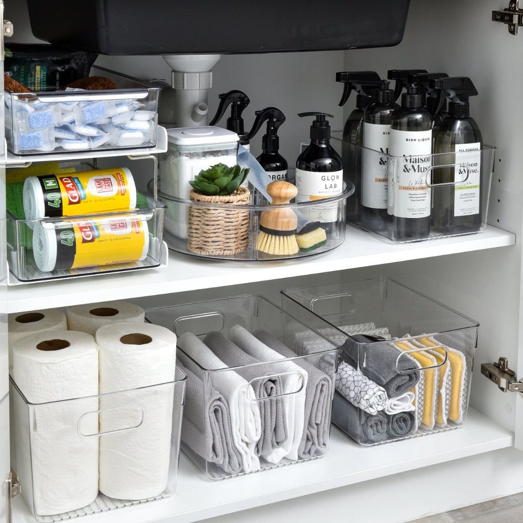 Under Kitchen Sink Organization Ideas