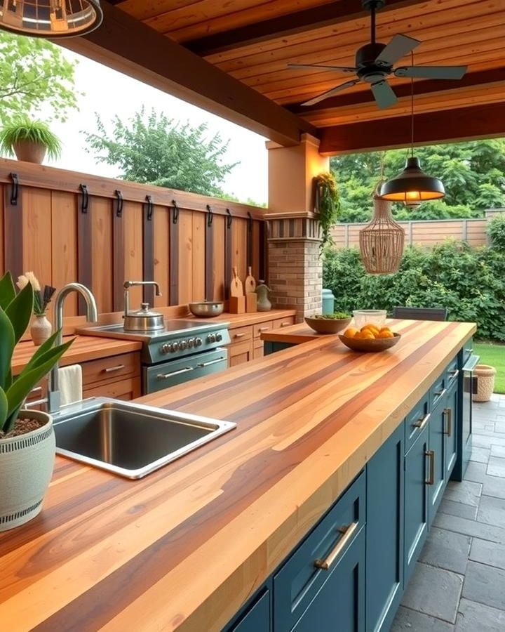 Outdoor Kitchen Countertop Ideas