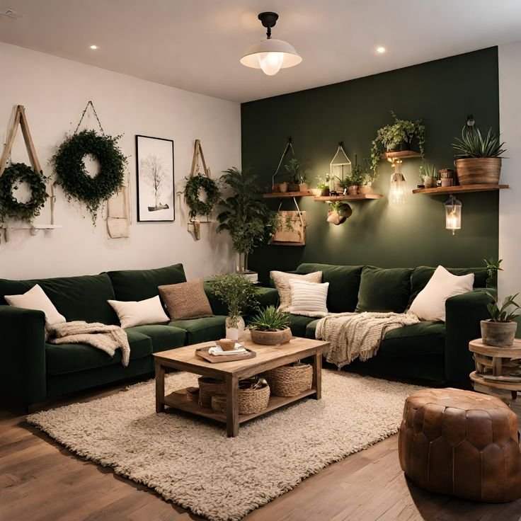 Moody Apartment Living Room Ideas