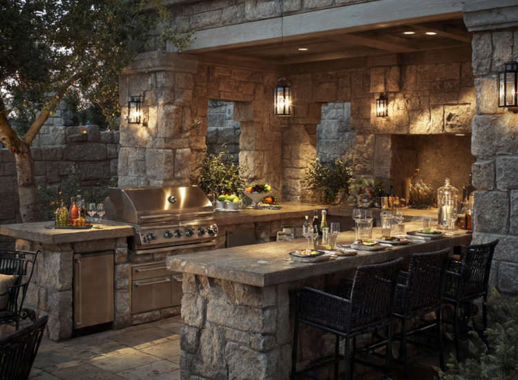 Outdoor Kitchen Lighting Ideas