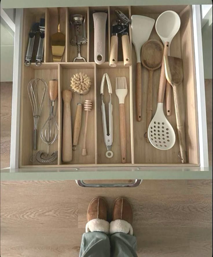 Kitchen Drawer Organization