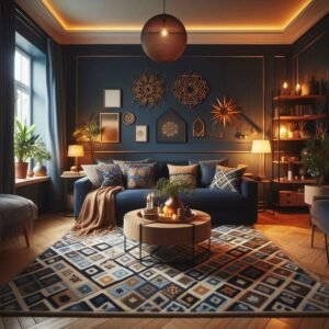Bold Moody Eclectic Living Room Ideas