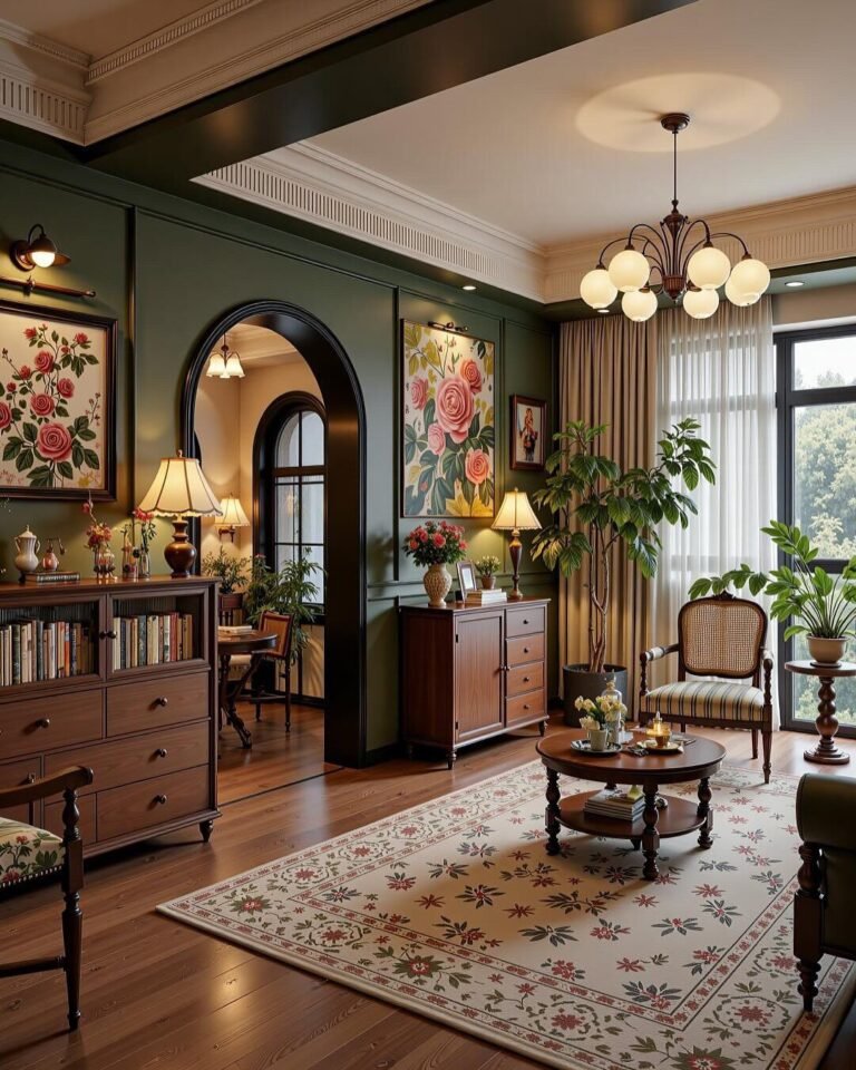 Moody Romantic Living Room Ideas