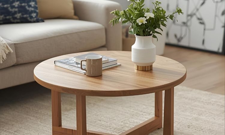 # 18 Round Coffee Table Living Room Ideas That Soften Your Space Rectangular coffee tables dominate living rooms creating predictable, boxy arrangements. The straight lines and sharp corners feel expected but rarely create the flowing, approachable spaces that make rooms truly welcoming and comfortable. Round coffee table living room ideas break this pattern through curved forms that improve traffic flow, soften hard edges, and create conversation-friendly seating arrangements. The circular shape changes how people interact with furniture and each other within living spaces. We're covering 18 round coffee table living room ideas that showcase versatility and style. These approaches work for various room sizes, design aesthetics, and functional needs proving round tables offer more than just shape variation. ## Why Round Coffee Tables Transform Living Rooms * **Improved Traffic Flow Around Furniture:** Curved edges eliminate corner navigation making movement through rooms easier and safer. It's like roundabouts versus intersections where circular flow prevents collisions. The shape particularly benefits homes with children or tight spaces requiring frequent passage. * **Conversation-Friendly Seating Arrangements:** Circular tables create equal access from all sides fostering better social interaction than rectangular counterparts. It's like round dining tables where everyone participates equally. The democratic shape encourages inclusive conversation rather than head-of-table dynamics. * **Visual Softness Balances Boxy Rooms:** Round forms provide organic contrast to rectangular sofas, rugs, and room architecture. It's like punctuation marks where curves break up linear monotony. The shape variation adds visual interest preventing boring uniformity. * **Flexible Placement Options:** Round tables work in various positions—centered, offset, or floating—adapting to different room configurations easily. It's like universal adapters where one shape fits multiple scenarios. The versatility allows repositioning as needs change without awkward appearance. ## 18 Round Coffee Table Living Room Ideas Create inviting flowing spaces with these round coffee table living room ideas that prove circular forms offer both style and function. ### Marble Top with Brass Base Choose round marble-topped table on brass pedestal base creating elegant focal point. The natural stone adds luxury while metal base provides sculptural presence. It's like jewelry for living rooms where materials create sophistication. Select white or gray marble maintaining light feeling in space. The substantial table anchors seating arrangements while brass adds warm metallic glow. This round coffee table living room choice delivers timeless elegance through quality materials. ### Nesting Round Tables Set Use set of nesting round tables in graduated sizes providing flexibility for various needs. The multiple surfaces adapt for entertaining or everyday use. It's like Russian dolls where compact storage transforms into expanded function. Choose tables in same finish or mix materials creating visual interest. Pull smaller tables out when hosting then nest them conserving space. This round coffee table living room solution maximizes versatility in dynamic living spaces. ### Glass Top with Wood Base Select transparent glass top on wooden pedestal creating light visual weight. The see-through surface maintains open feeling while wood adds warmth. It's like invisible furniture where function exists without visual bulk. The glass allows rugs showing through creating layered depth. Choose substantial wood base preventing tippy feeling. This round coffee table living room idea suits small spaces needing furniture without heaviness. ### Oversized Round Ottoman Use large round ottoman as coffee table providing soft surface for feet and flexible seating. The upholstered form adds comfort and casual elegance. It's like giant cushions where softness replaces hard surfaces. Add tray on top creating stable surface for drinks and accessories. Choose durable fabrics withstanding daily use. This round coffee table living room alternative creates family-friendly flexibility serving multiple purposes. ### Woven Natural Fiber Choose round table woven from rattan, seagrass, or jute adding organic texture. The natural materials bring casual coastal or bohemian character. It's like bringing outdoors inside where natural materials create relaxed atmosphere. The lightweight construction allows easy repositioning. Pair with neutral or colorful décor depending on desired aesthetic. This round coffee table living room choice adds textural interest and natural warmth. ### Black Metal Frame with Wood Top Combine black metal base supporting round wood top creating modern industrial aesthetic. The contrasting materials add visual interest while maintaining clean lines. It's like bridges where engineering meets natural beauty. Choose darker woods like walnut or lighter oak depending on desired mood. The metal provides sturdy structure while wood adds warmth. This round coffee table living room design suits contemporary and transitional spaces. ### Concrete Round Surface Select round concrete table creating industrial-modern statement piece. The substantial material adds architectural presence and contemporary edge. It's like sculpture where functional furniture becomes art. Seal concrete properly preventing staining from spills. The heavy weight provides stability families with children appreciate. This round coffee table living room choice delivers bold modern aesthetic through unexpected material. ### Vintage Drum Table Incorporate antique or vintage drum table adding collected character. The historical piece brings personality and craftsmanship modern furniture lacks. It's like family heirlooms where stories matter as much as function. Look for brass-topped drums, carved wood, or painted designs. The unique piece becomes conversation starter and room anchor. This round coffee table living room approach adds soul through one-of-a-kind vintage finds. ### Lucite and Brass Combination Choose clear acrylic round top on brass base creating glamorous contemporary look. The transparent surface provides function without visual weight while brass adds luxury. It's like fashion jewelry where affordable materials create expensive appearance. The lucite suits small spaces maintaining open sight lines. Polish both materials regularly maintaining sparkle. This round coffee table living room solution delivers glamour through smart material pairing. ### Rustic Reclaimed Wood Select round table crafted from reclaimed wood creating sustainable character-rich piece. The aged wood brings history and authentic patina. It's like architectural salvage where past lives add present beauty. Each table features unique grain and weathering patterns. The substantial wood grounds modern or farmhouse interiors beautifully. This round coffee table living room choice adds warmth through genuine aged materials. ### Tufted Upholstered Surface Choose round table with tufted upholstered top creating soft elegant surface. The fabric adds luxury while button tufting provides dimensional detail. It's like upholstered furniture where softness replaces hard tabletops. Select performance fabrics resisting stains and wear. Add decorative tray creating stable surface for drinks. This round coffee table living room option adds sophisticated softness to formal living rooms. ### Live Edge Wood Slab Use natural live edge wood round creating organic one-of-a-kind centerpiece. The irregular edge celebrates wood's natural form. It's like bringing forest slices indoors where nature's art becomes furniture. Each piece features unique grain, knots, and edge variations. Seal wood properly protecting from moisture damage. This round coffee table living room choice adds organic beauty through nature's own design. ### Mid-Century Modern Walnut Select classic mid-century round table in walnut creating retro-inspired sophistication. The warm wood and period design add timeless style. It's like vintage clothing where classic never goes out of fashion. Look for tapered legs and clean lines defining mid-century aesthetic. The warm walnut suits various color schemes beautifully. This round coffee table living room design delivers enduring style through iconic period furniture. ### Mirrored Round Cocktail Table Choose round table with mirrored surfaces creating glamorous light-reflecting centerpiece. The reflective quality amplifies light while adding Hollywood Regency style. It's like disco balls where surfaces multiply sparkle. Keep mirrors clean maintaining maximum reflection and glamour. The shiny surface suits formal elegant living rooms. This round coffee table living room choice adds dramatic glamour through reflective surfaces. ### Minimalist Pedestal Design Select simple round table on single central pedestal creating clean minimalist form. The understated design provides function without visual clutter. It's like haiku where simplicity communicates elegantly. Choose pedestal in wood, metal, or stone depending on aesthetic. The single support maximizes leg room around table. This round coffee table living room approach suits contemporary spaces valuing restraint. ### Wicker Coastal Style Incorporate round wicker or rattan table adding relaxed coastal character. The woven material brings texture and casual elegance. It's like beach houses where natural materials create vacation feeling. Choose natural finish or white-painted wicker depending on desired look. The lightweight construction allows easy seasonal repositioning. This round coffee table living room style creates laid-back coastal atmosphere. ### Stone Aggregate Modern Select round table featuring terrazzo or stone aggregate creating textured contemporary surface. The speckled appearance adds visual interest and durability. It's like granite countertops where practicality meets beauty. The sealed surface resists scratches and stains well. Choose colors complementing your existing palette. This round coffee table living room choice delivers modern durability through composite stone materials. ### Hammered Metal Artisan Choose round table with hammered metal top showcasing artisan craftsmanship. The hand-worked surface adds texture and unique character. It's like handmade pottery where human touch shows beautifully. Select brass, copper, or silver-toned metals depending on room's palette. The dimensional surface catches light creating visual interest. This round coffee table living room piece adds artisanal quality through handcrafted details. ## Styling Round Coffee Tables Successfully * **Use Trays for Organization:** Corral items on round surfaces using decorative trays preventing scattered appearance. It's like place settings where boundaries create order. The contained arrangement maintains visual calm on circular surfaces. * **Balance Height with Seating:** Choose tables 16 to 18 inches tall sitting appropriately relative to sofa seat height. It's like ergonomics where proportions affect comfort and function. The proper height prevents awkward reaching or bending. * **Leave Negative Space:** Avoid covering entire surface with objects allowing table's form showing. It's like framing where empty space matters. The breathing room lets beautiful table materials and shapes shine. * **Consider Traffic Patterns:** Position tables allowing 18 inches minimum clearance for comfortable passage around furniture. It's like sidewalks where adequate width prevents congestion. The spacing ensures smooth flow through living spaces. ## Frequently Asked Questions About Round Coffee Table Living Rooms ### Do Round Tables Work in Small Living Rooms? Yes—round tables often work better in tight spaces than rectangular ones eliminating sharp corners that consume visual space. The curved form creates better flow in compact rooms. Choose appropriate size maintaining adequate clearance around furniture for comfortable movement. Glass-topped or light-colored rounds maintain open feeling in small spaces. The shape's flexibility allows various placement options adapting to challenging room configurations better than rigid rectangles. ### What Size Round Coffee Table Do You Need? Select diameter two-thirds your sofa's length as general guideline. For standard 84-inch sofas, choose 36 to 48-inch round tables. Ensure at least 18 inches clearance between table edge and surrounding furniture allowing comfortable leg room and passage. Smaller spaces benefit from 30 to 36-inch tables while larger rooms accommodate 48 to 54-inch rounds. Consider your specific room dimensions and traffic patterns when selecting size. ### How Do You Style Round Coffee Tables? Use rule of three grouping objects in triangular arrangements rather than linear rows. Include varied heights creating visual interest. Layer books, decorative objects, and fresh flowers. Add tray corraling smaller items preventing scattered appearance. Keep styling edited allowing table's form showing. The round shape handles asymmetric arrangements beautifully. Rotate seasonal styling preventing stale appearance while maintaining curated restraint. ### Are Round Tables Harder to Find Than Rectangular? Round tables are less common than rectangular options but availability has improved as demand increases. Most furniture retailers now stock multiple round styles. The selection may be smaller requiring more searching for perfect piece. Custom and vintage markets offer unique round options unavailable in mainstream retail. The extra effort sourcing often rewards with more distinctive pieces than ubiquitous rectangular alternatives. ### Can You Use Multiple Round Tables Together? Nesting sets work beautifully providing flexibility without permanent commitment to multiple tables. Avoid using identical separate rounds together—vary sizes or heights creating intentional composition. Two different rounds at opposite conversation area ends can work when visually balanced. The key is intentional variety rather than accidental duplication. Mixing round with other shapes often creates more interesting arrangements than all circular forms. ## Embracing Circular Living Round coffee table living room ideas prove that breaking rectangular norms creates more flowing, welcoming spaces. The curved forms improve function while adding visual interest that boxy arrangements can't match. The simple shape change transforms how people move through and interact within living rooms. Start by evaluating your space's traffic flow and seating arrangement. Choose round tables scaled appropriately to room size and sofa dimensions. The shift to circular forms often surprises homeowners with improved functionality alongside aesthetic enhancement. Round coffee table living room