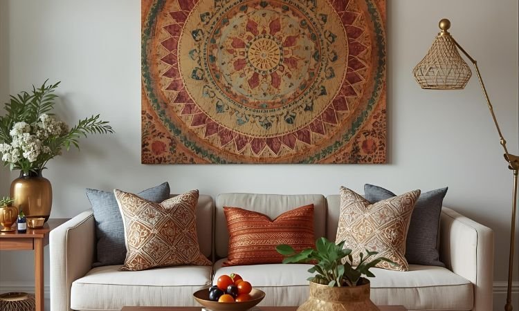 indian wall decor living room