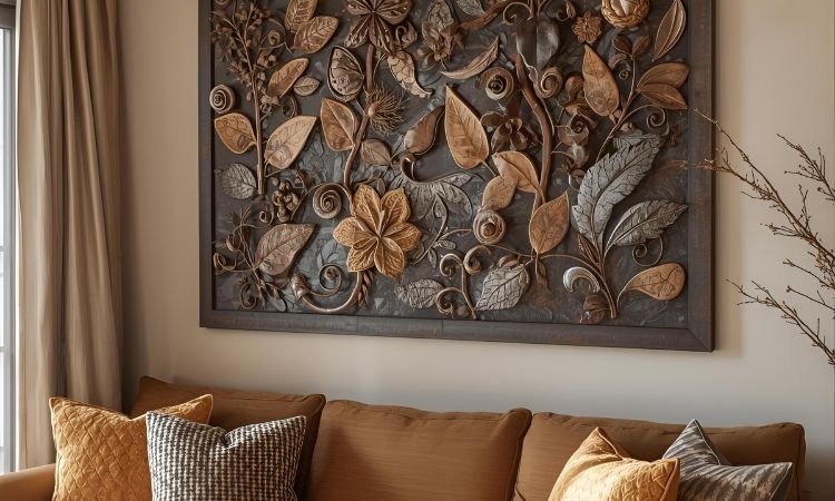 metal wall art decor living room