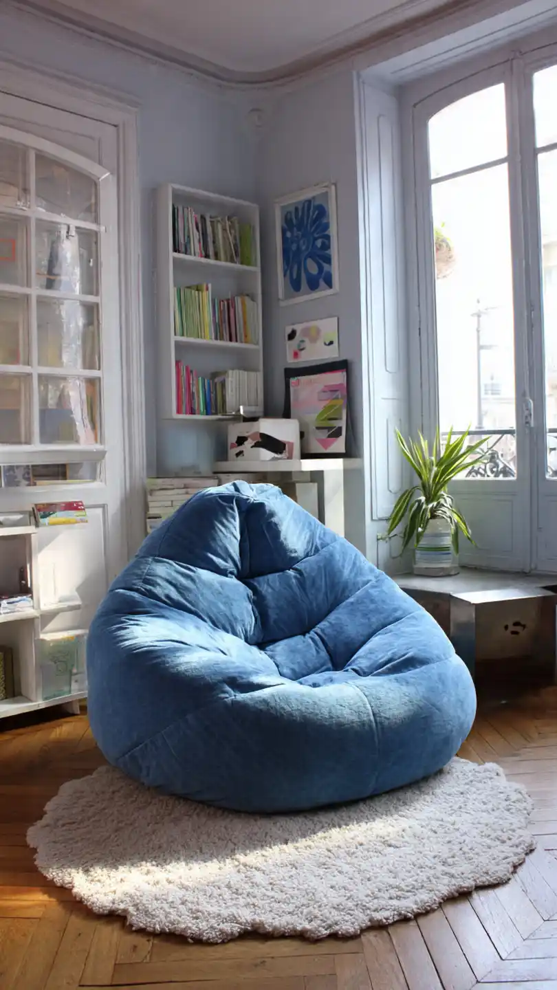 90s Teen Bedroom Bean Bag Chairs