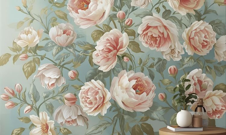 Floral Wall Painting Ideas