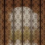 Intricate Pattern Room Partition