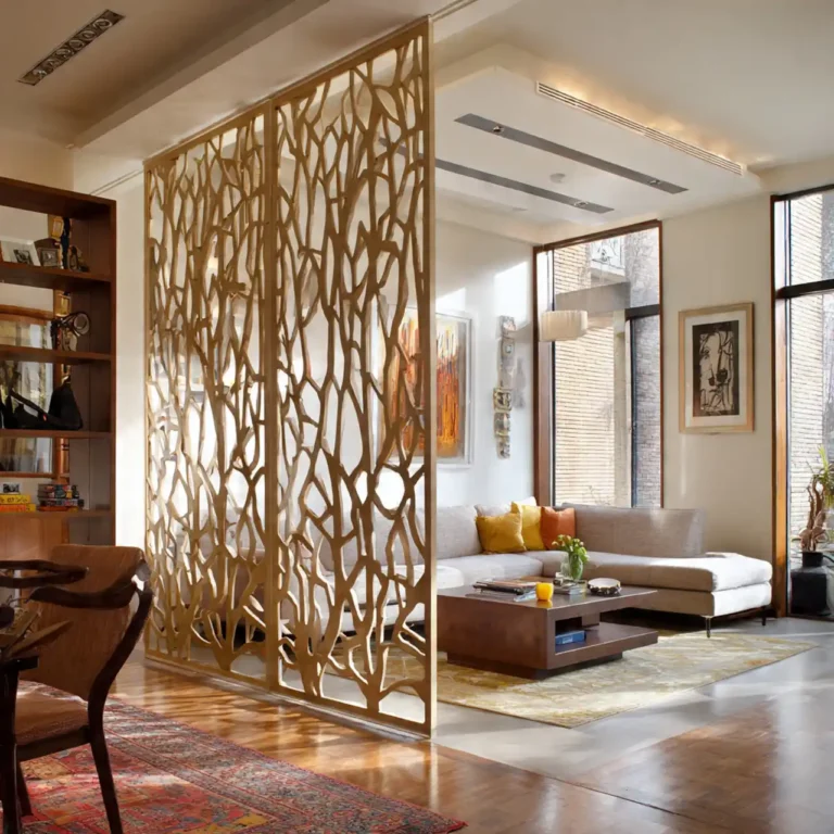 Living Room Partition Design