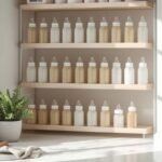 baby bottle organization kitchen