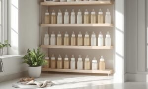 baby bottle organization kitchen