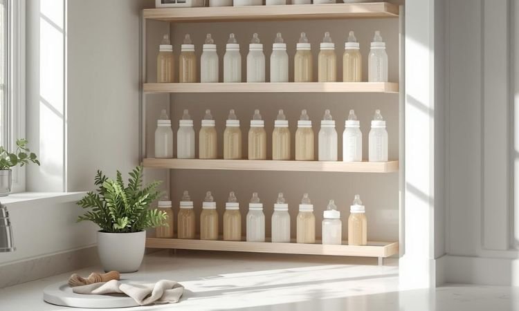 baby bottle organization kitchen