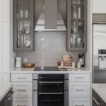 built in coffee bar ideas kitchen