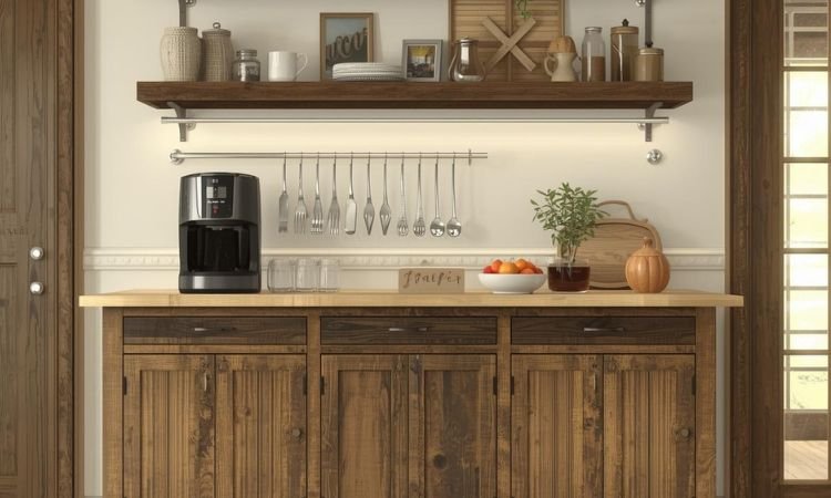 coffee bar cabinet ideas