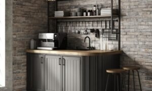 corner coffee bar ideas