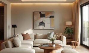 Cozy Contemporary Living Room