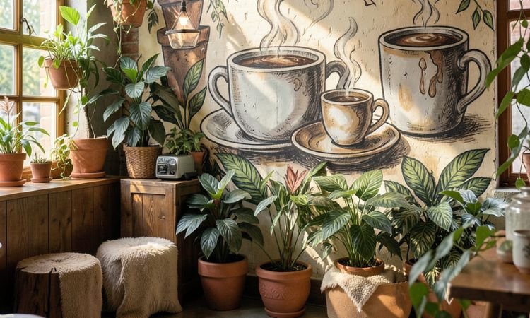 coffee bar wall ideas