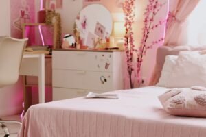 teen girl beach bedroom