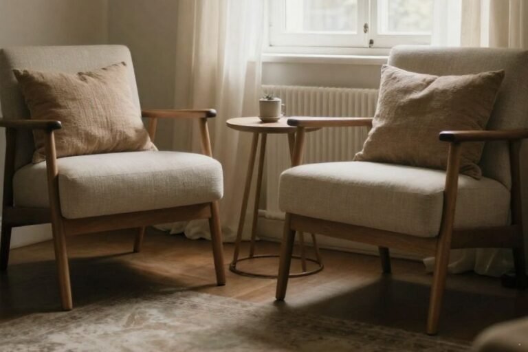 2 chairs sitting area