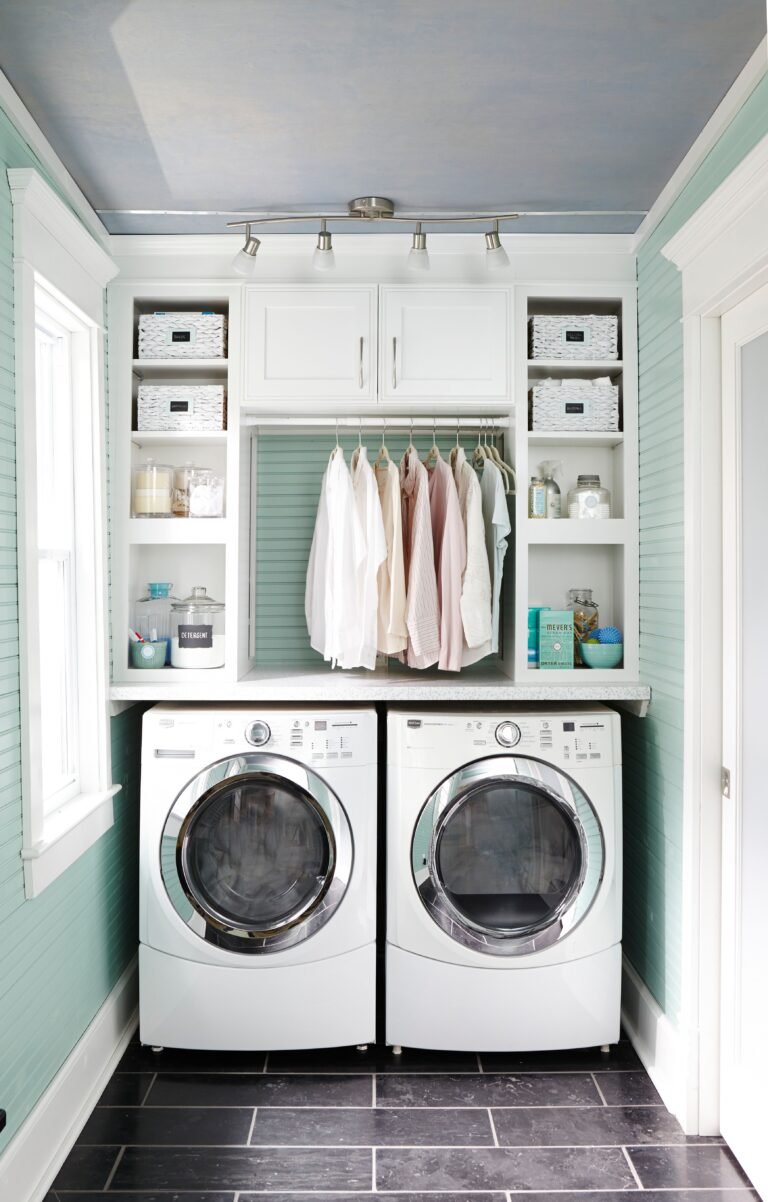 Small Narrow Laundry Room Ideas