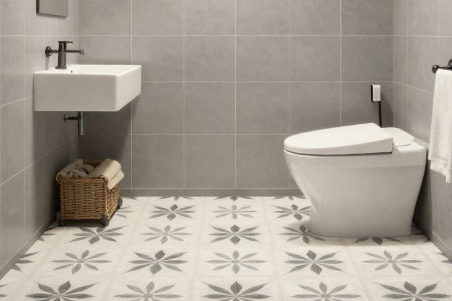 gray bathroom tile ideas