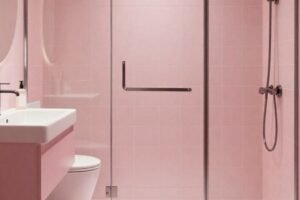old pink tile bathroom ideas