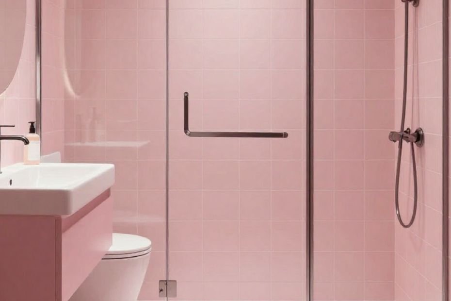 old pink tile bathroom ideas