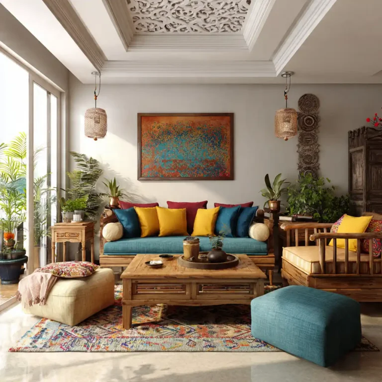 Small Indian Living Room Decor Ideas