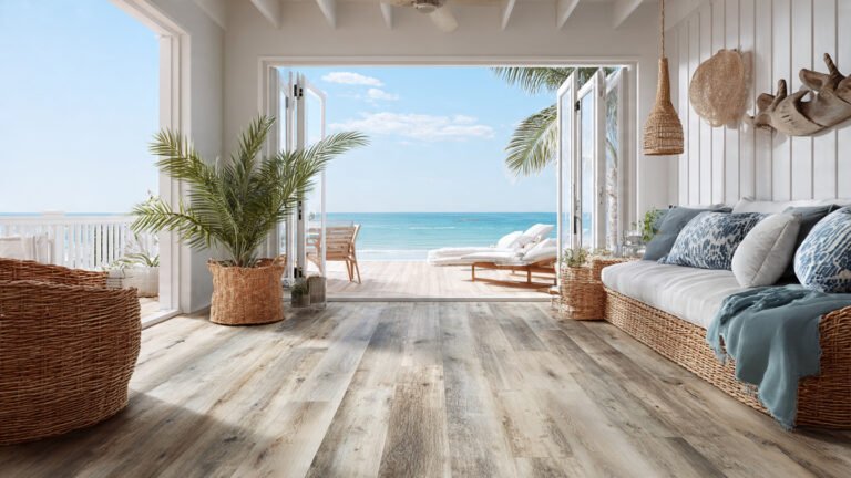 Coastal Beach House Vinyl Plank Flooring Ideas for a Stylish Seaside Look