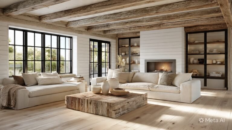 Cozy Scandinavian Farmhouse Living Room Ideas for a Warm Space