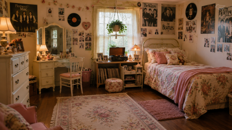 Charming Vintage Teen Girl Bedroom Ideas for a Cozy Personal Space