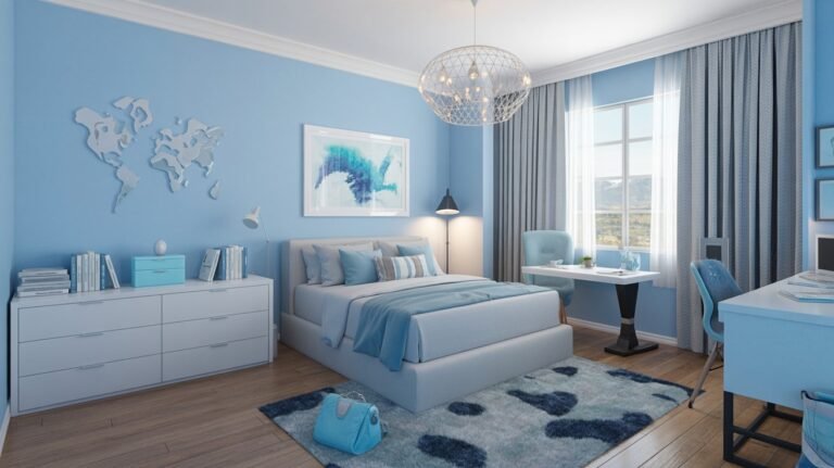 19 Blue Teen Girl Bedroom Ideas to Create a Serene Sanctuary