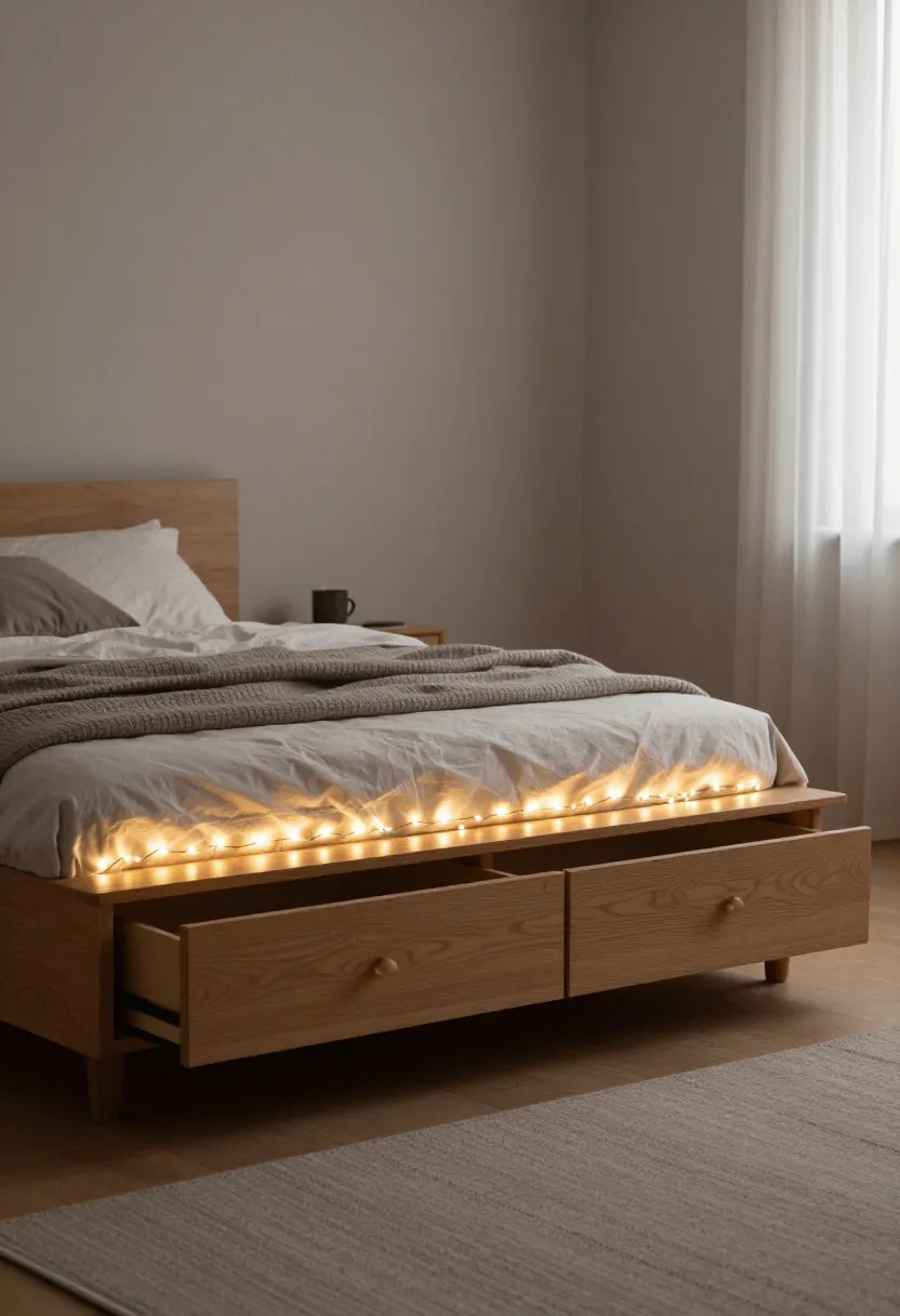 Floating Platform Bed with Clean Lines Ideas