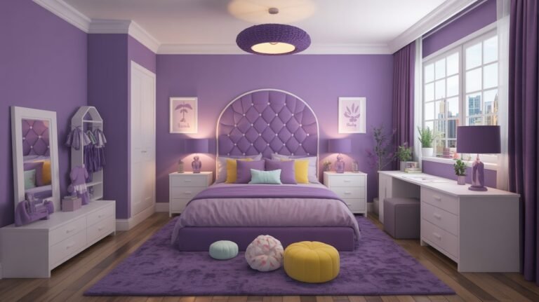 Purple Teen Girl Bedroom Ideas That Feel Dreamy, Cozy, and Full of Personality