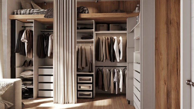 Smart Studio Apartment Closet Ideas for Maximum Storage