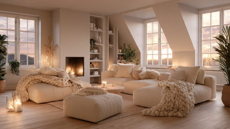 Warm Scandinavian Living Room Ideas for a Cozy and Minimalist Space