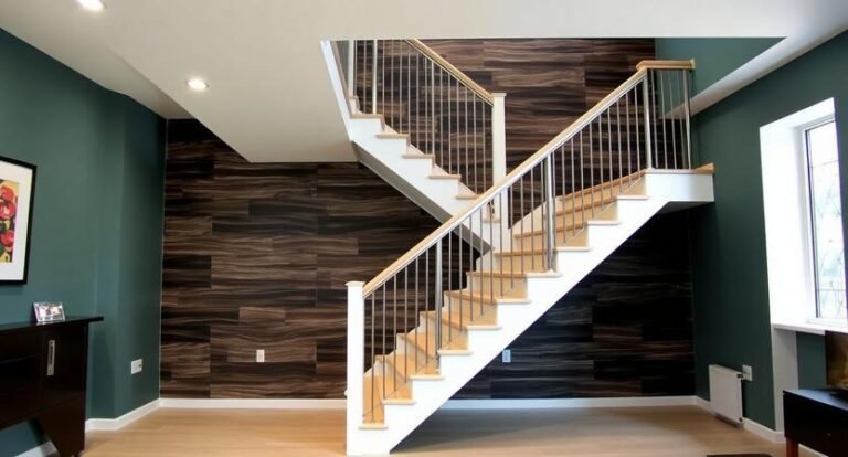 18 Stunning Double Height Staircase Wall Design Ideas for Your Home