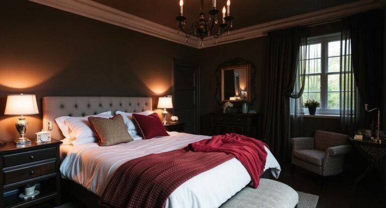 22 Dark Romantic Bedroom Ideas for Couples to Create an Intimate Sanctuary