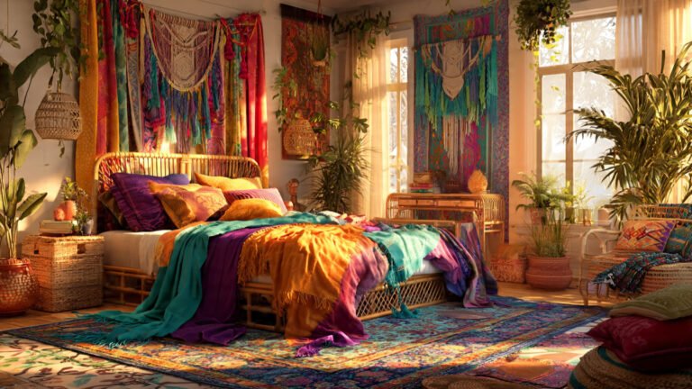 28 Colorful Boho Bedroom Ideas for a Vibrant Sanctuary