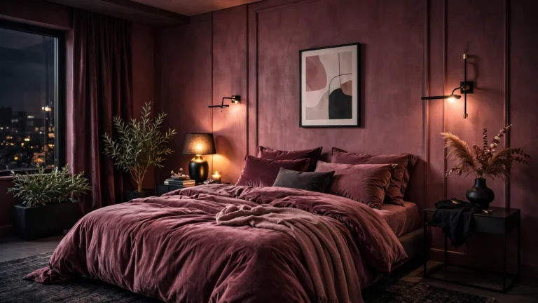 15 Dark Pink Bedroom Ideas for a Bold and Romantic Sanctuary