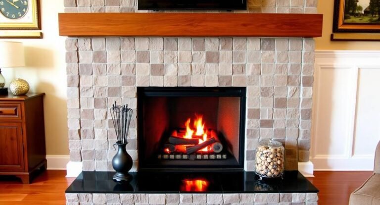 11 Stunning Fireplace Painting Ideas to Refresh Your Hearth