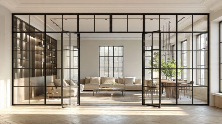 29+ Stunning Living Room Glass Partition Design for Every Home