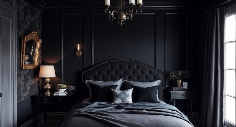 Enchanting Romantic Goth Bedroom Ideas For a Moody Sanctuary