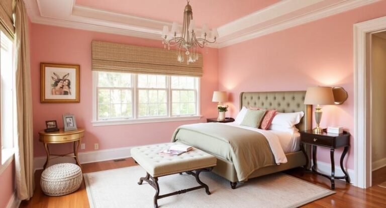 Sage Green and Pink Bedroom Ideas For a Serene Retreat